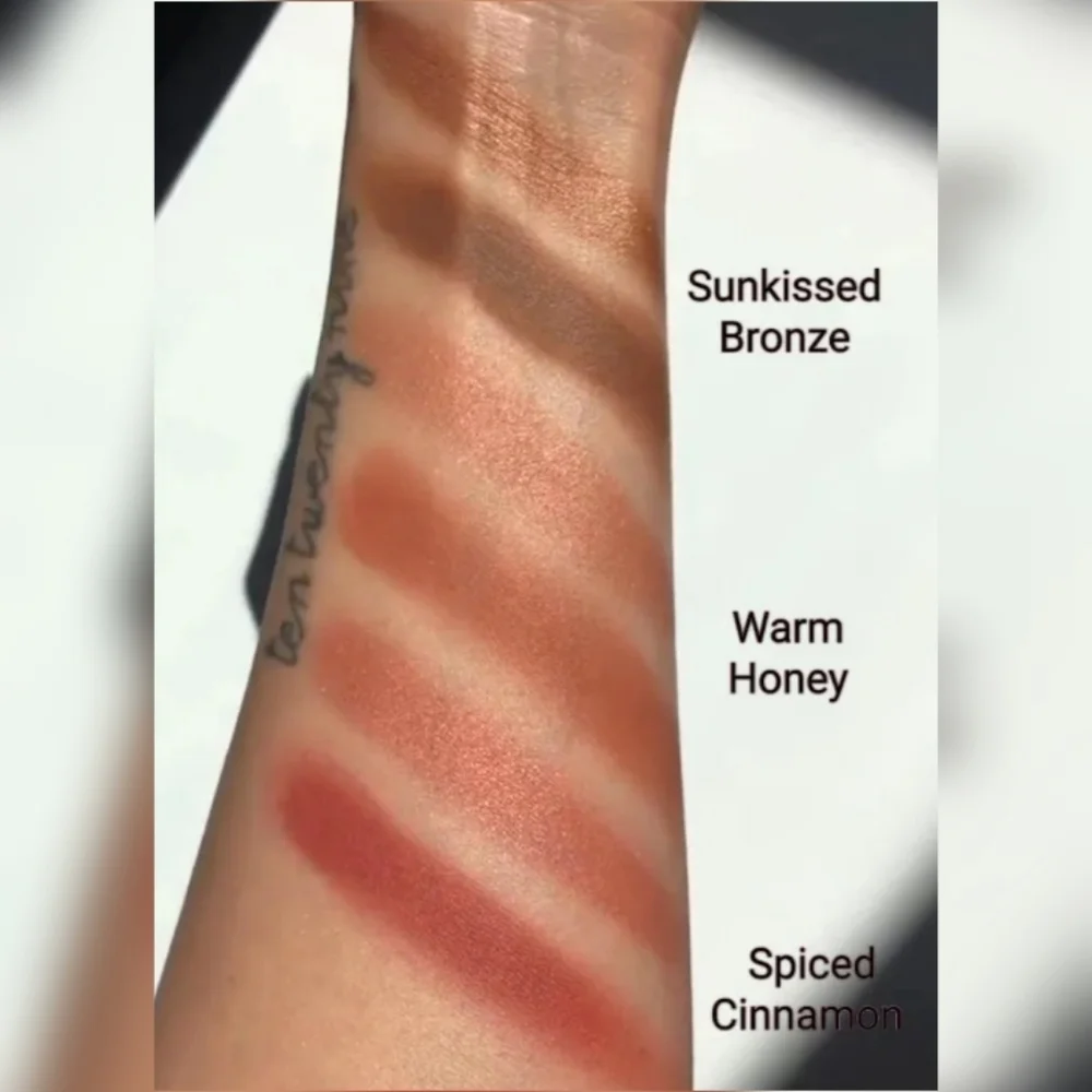 NEW COVER FX Monochromatic Powder Bronzer Duo Sunkissed Bronze Soft Matte